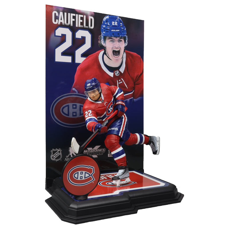 McFarlane Toys - 7" Posed Figure - Cole Caufield - Montreal Canadiens