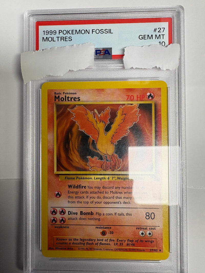 Moltres - 1999 Pokemon Fossil