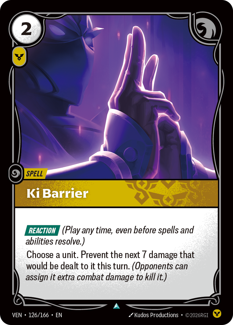 Ki Barrier (VEN-126/166) [Riftbound: Vendetta]