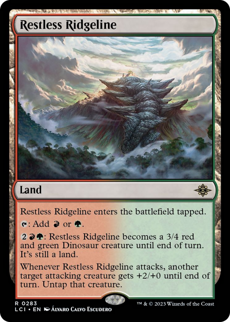 Restless Ridgeline [The Lost Caverns of Ixalan]