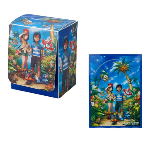 Pokemon Center - Welcome to Alola - Deck Box & Card Sleeves