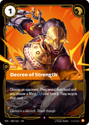 Decree of Strength (VEN-085/166) [Riftbound: Vendetta]