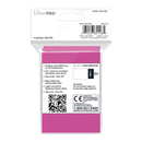 Ultra PRO: Small 60ct Sleeves - PRO-Matte (Bright Pink)