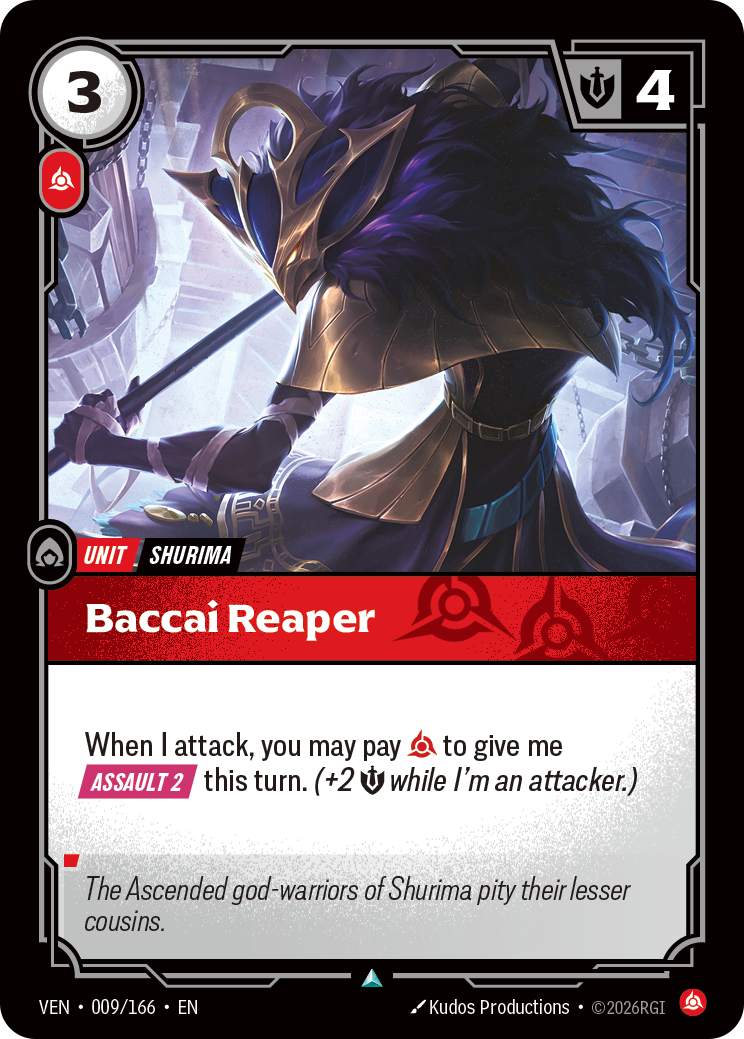 Baccai Reaper (VEN-009/166) [Riftbound: Vendetta]