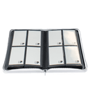 U.P. - 4-Pkt. Zippered Pro-Binder: White - Album