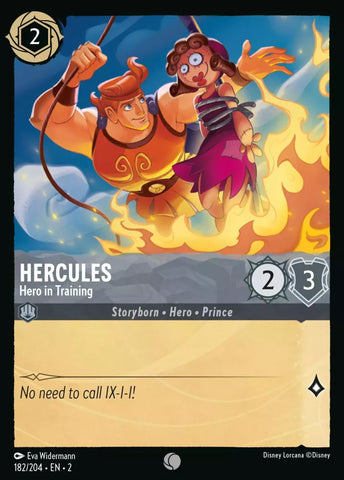 182/204 - Hercules, Hero in Training - Common Non-Foil