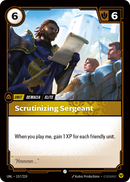Scrutinizing Sergeant (UNL-157/219) [Riftbound: Unleashed]
