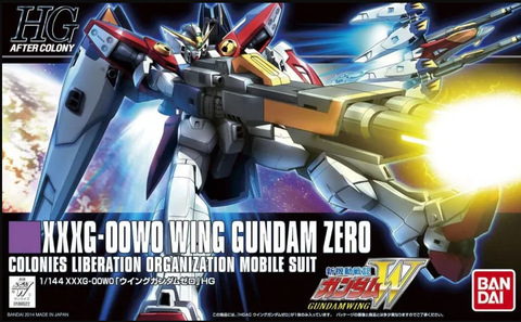 Bandai - Mobile Suit Gundam Wing: Wing Zero - 1/144 High Grade Model Kit