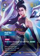 Kai'Sa, Rebel (K/DA Special Art) (RAD-SP4/005) [Riftbound: Radiance]