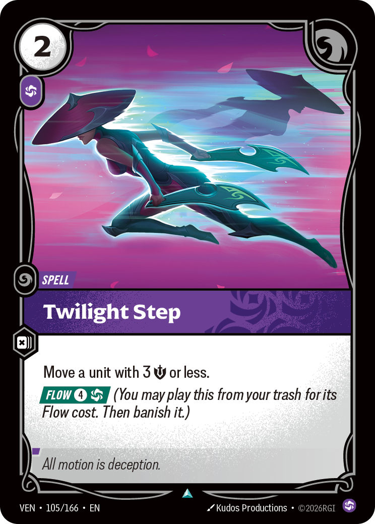 Twilight Step (VEN-105/166) [Riftbound: Vendetta]