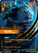 Rengar, Trophy Hunter (Overnumbered) (VEN-179/166) [Riftbound: Vendetta]