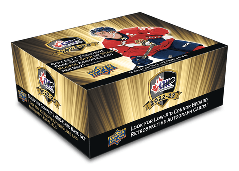 Upper Deck - 2022-23 Canadian Hockey League - Hobby Box