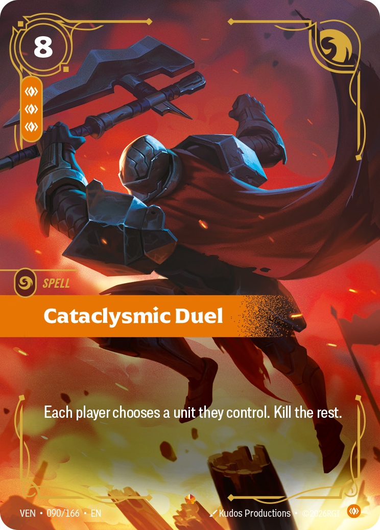 Cataclysmic Duel (VEN-090/166) [Riftbound: Vendetta]