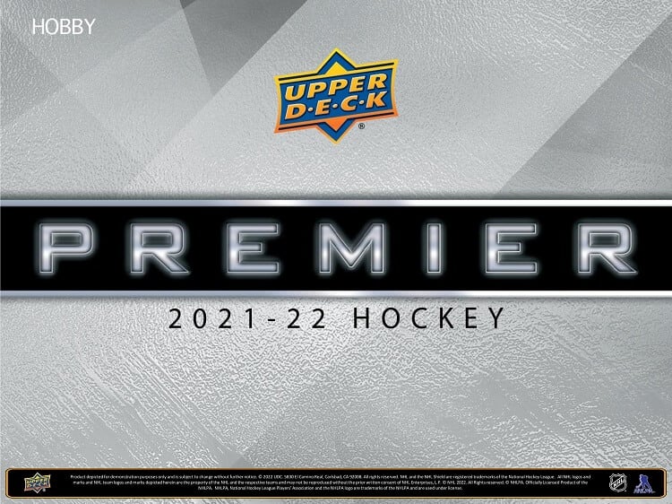 Upper Deck - 2021-22 Premier Hockey - Hobby Master Case