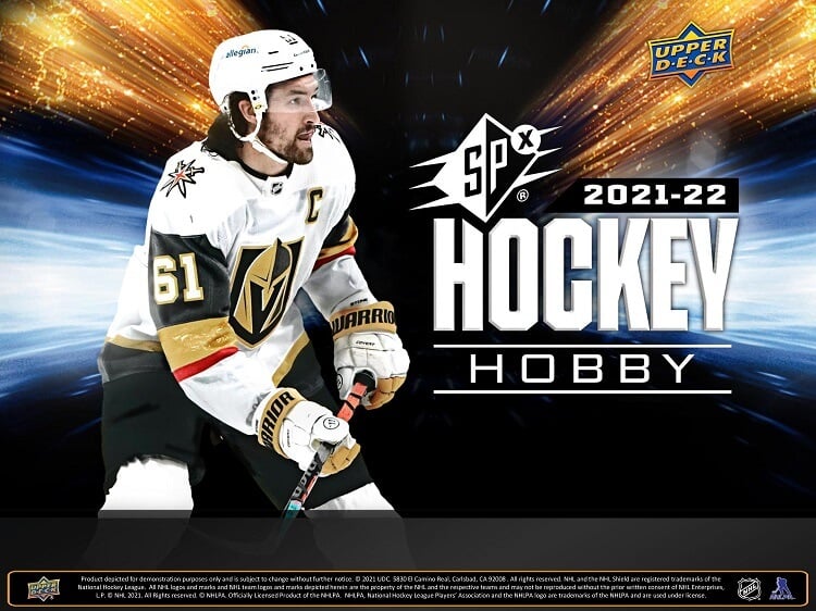 Upper Deck - 2021-22 SPX Hockey - Hobby Case