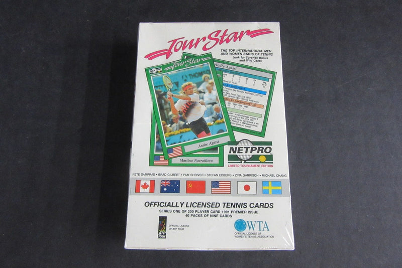 1991 Tour Star Tennis Box