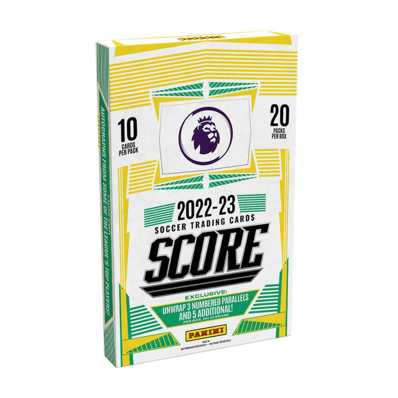 Panini - 2022-23 Score Premier League Soccer - Hobby Box