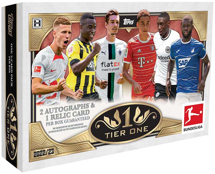 Topps - 2021-22 Tier One Bundesliga Soccer - Hobby Box