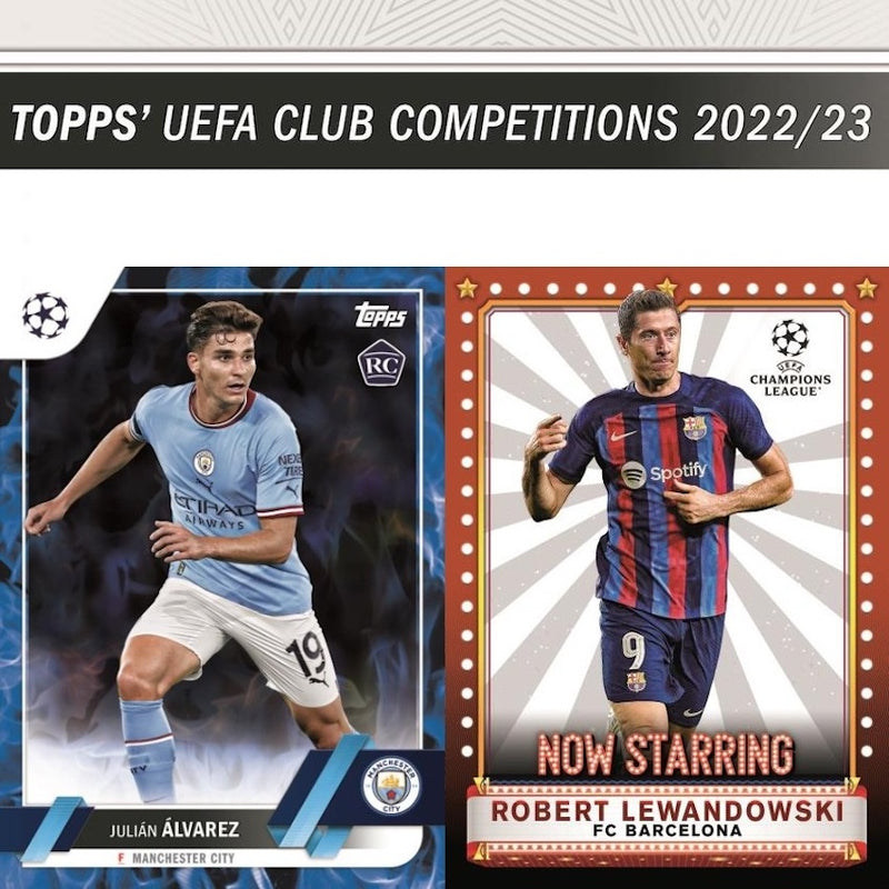 Topps - 2022-23 UEFA Club Competitions Soccer - Hobby Box