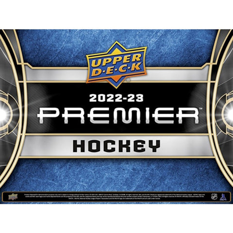UD - 2022-23 Premier Hockey - Hobby Box (PREORDER)