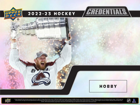 Upper Deck - 2022-23 Credentials Hockey - Hobby Case