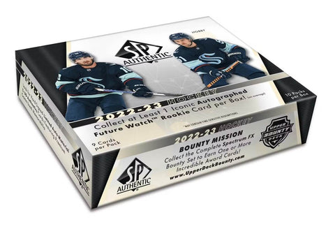 Upper Deck - 2022-23 SP Authentic Hockey - Hobby Box