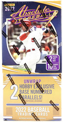 Panini - 2022 Absolute Baseball - Hobby Box