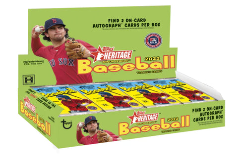 Topps - 2022 Heritage Minor League Baseball - Hobby Box
