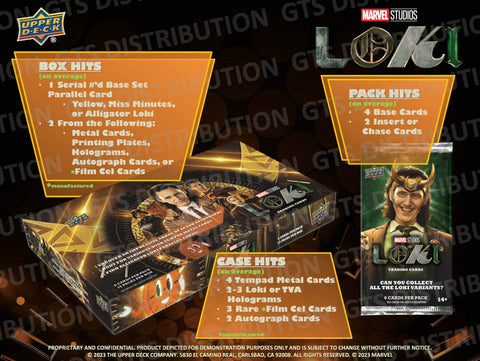 Upper Deck - 2023 Marvel Loki Season 1 - Hobby Box