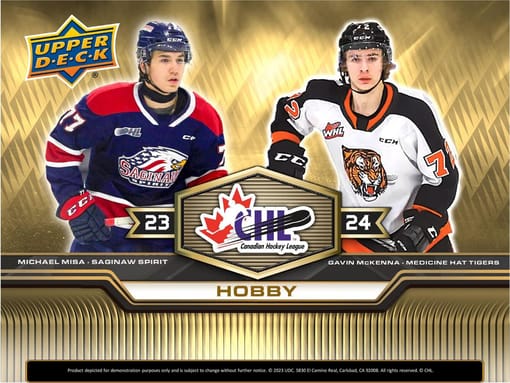 Upper Deck - 2023-24 Canadian Hockey League - Hobby Box (PREORDER)