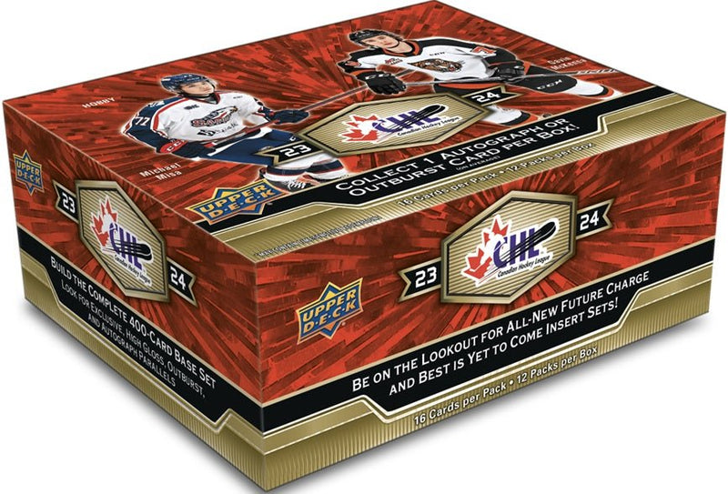 Upper Deck - 2023-24 Canadian Hockey League - Hobby Box