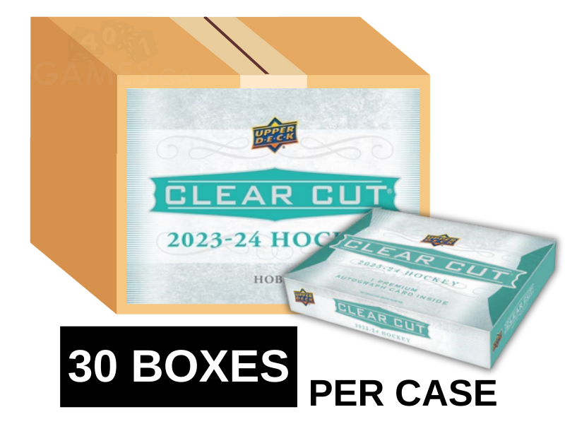 Upper Deck - 2023-24 Clear Cut Hockey - Master Case