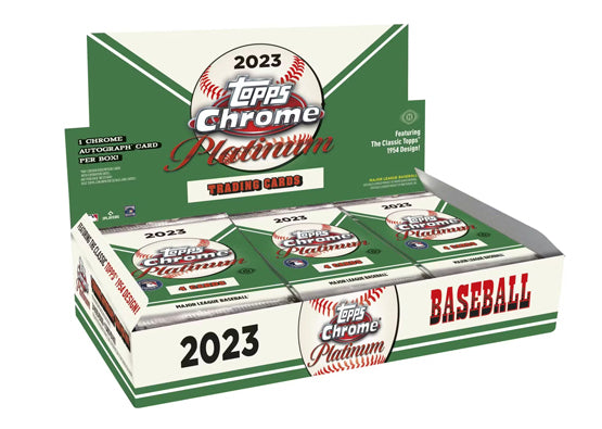 Topps - 2023 Chrome Platinum Anniversary Baseball - Hobby Box