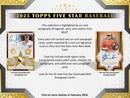 Topps - 2023 Five Star Baseball - Hobby Box