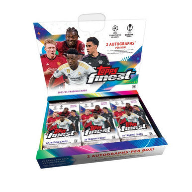 Topps - 2023-24 Club Competitions Finest UEFA Soccer - Hobby Box