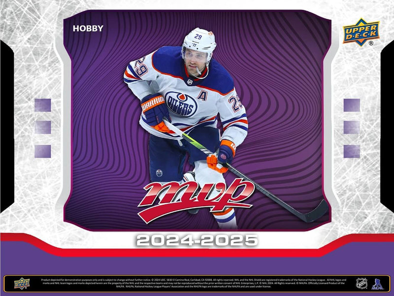 Upper Deck - 2024-25 MVP Hockey - Hobby Box (PREORDER)