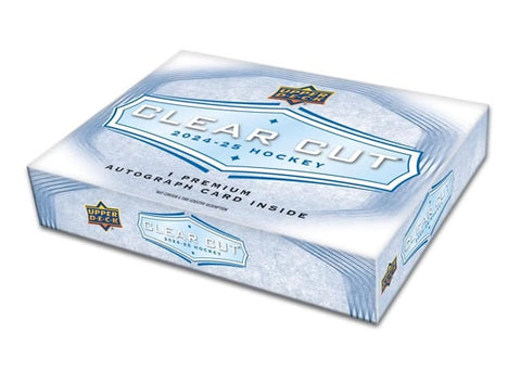 Upper Deck - 2024-25 Clear Cut Hockey - Hobby Box