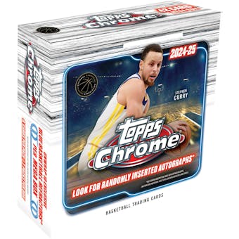 Topps - 2024-25 Chrome Basketball - Mega Box