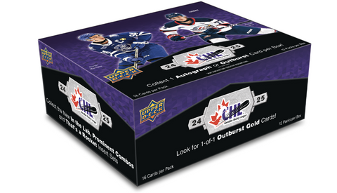 Upper Deck - 2024-25 Canadian Hockey League - Hobby Box