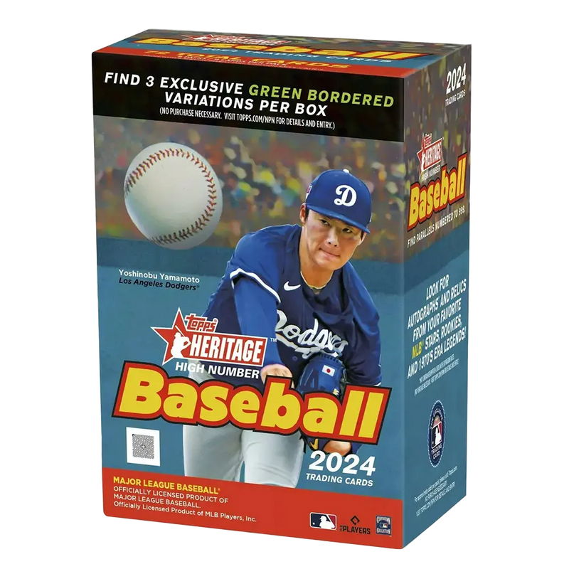 Topps - 2024 Heritage High Numbers Baseball - Blaster Box
