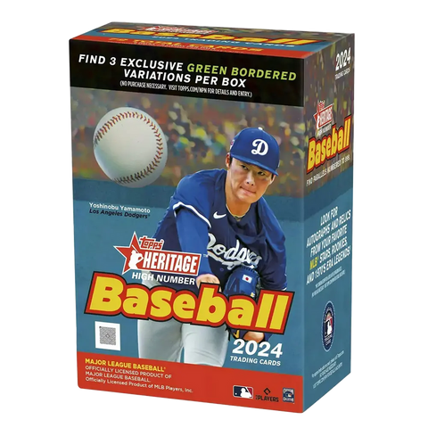 Topps - 2024 Heritage High Numbers Baseball - Blaster Box