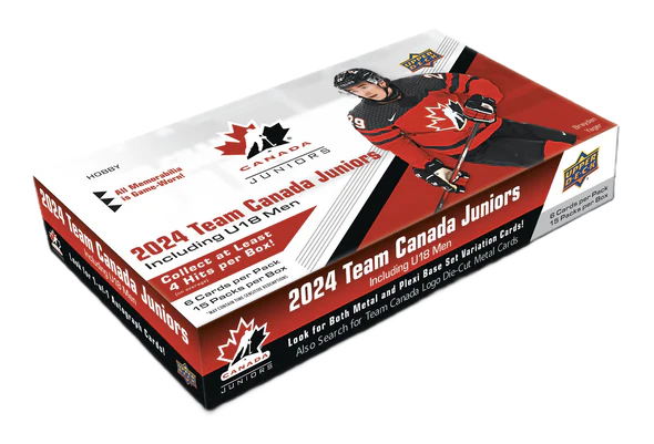 Upper Deck - 2024 Team Canada Juniors Hockey - Hobby Box