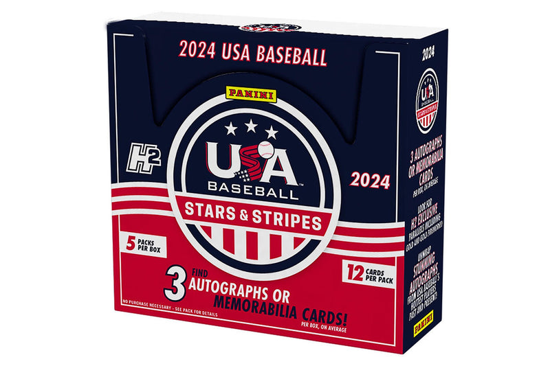 Panini - 2024 USA Stars & Stripes Baseball - H2 Hybrid Box