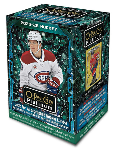 Upper Deck - 2025-26 O-Pee-Chee Platinum Hockey - Blaster Box