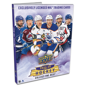 Upper Deck - 2025-26 Series 1 Hockey - Starter Binder Set (PREORDER)