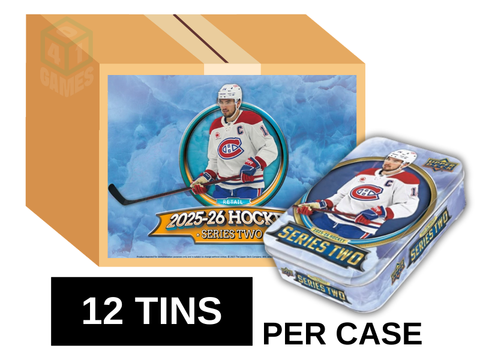 Upper Deck - 2025-26 Series 2 Hockey - Tin Case