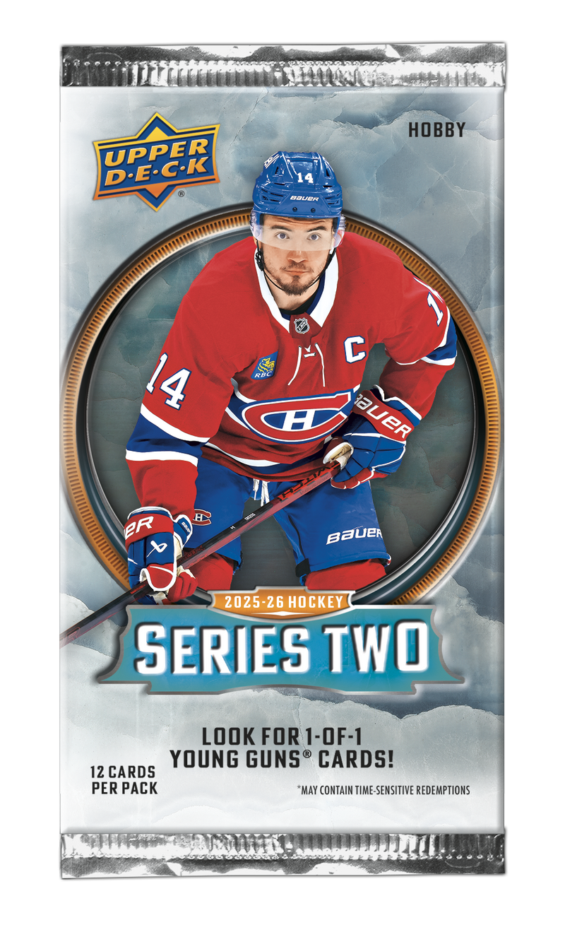 Upper Deck - 2025-26 Series 2 Hockey - Hobby Pack (PREORDER)