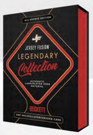 Sportscards.com - 2025 Jersey Fusion Legendary Collection - Box