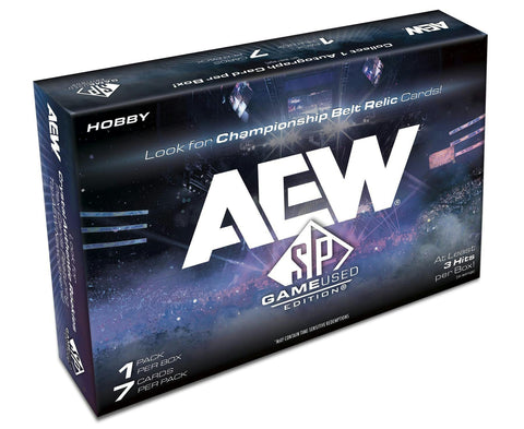 Upper Deck - 2025 AEW SP Game Used - Hobby Box