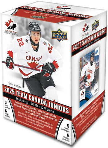 Upper Deck - 2025 Team Canada Juniors Hockey - Blaster Box (PREORDER)